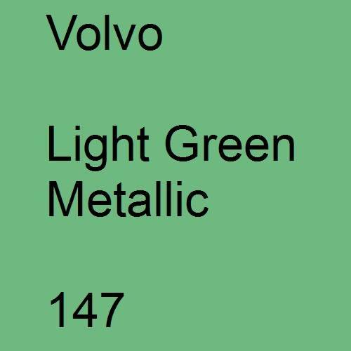 Volvo, Light Green Metallic, 147.